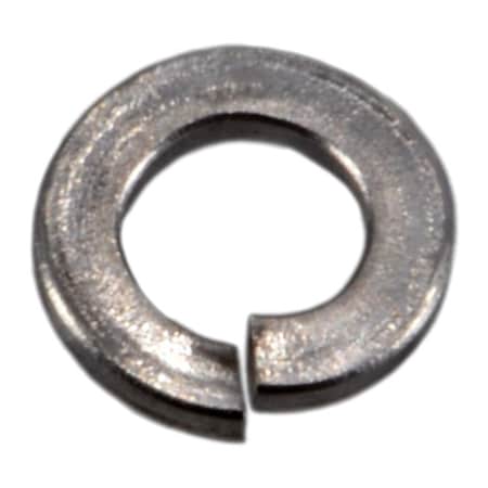 Midwest Fastener Split Lock Washer, For Screw Size 3 mm 18-8 Stainless Steel, Plain Finish, 50 PK 38961